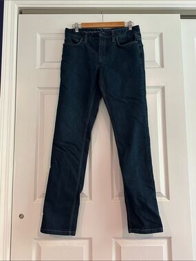 Toad&Co Men's Dark Blue Straight Jeans